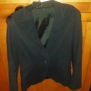 Theory Lined Black Blazer 10